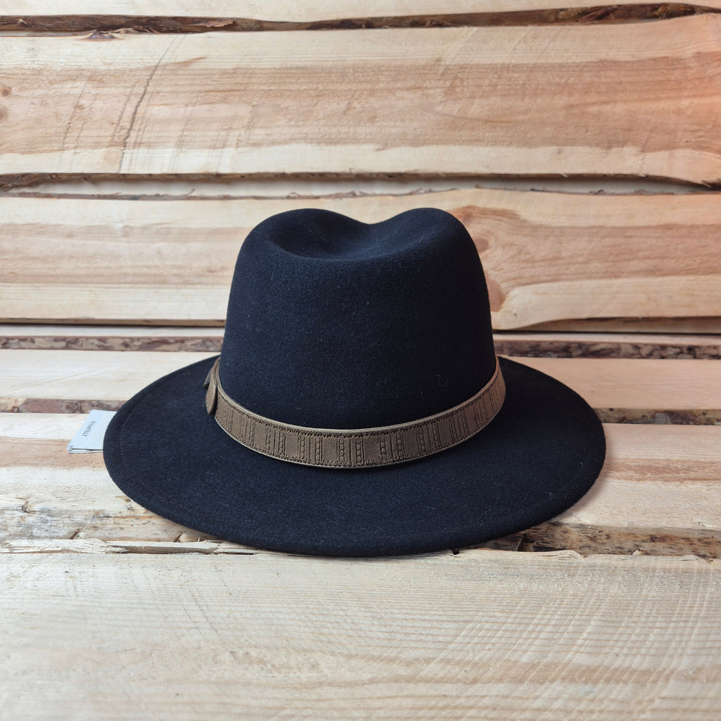 Stetson Traveller Fedora - Black - 100% Vitafelt - Size 57