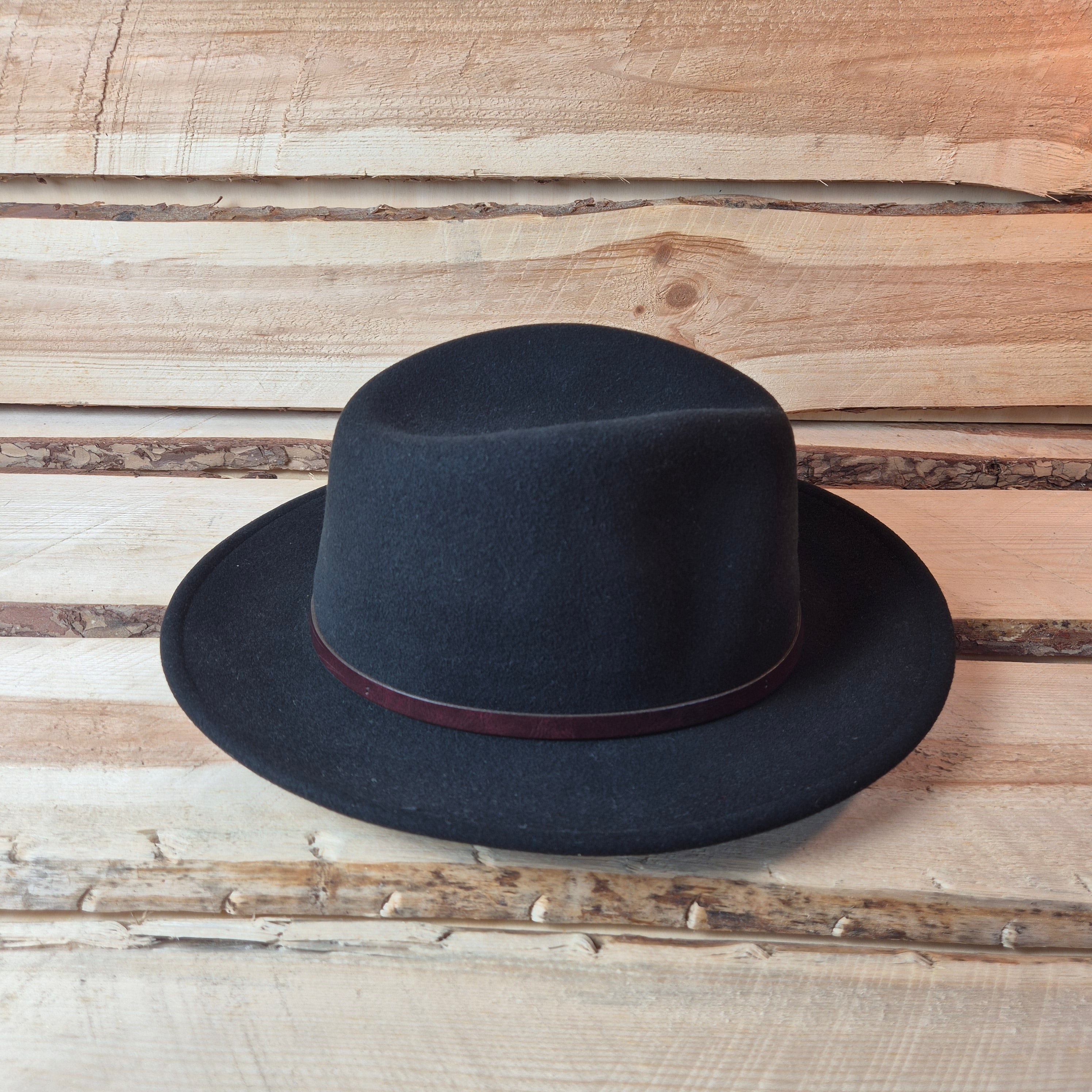 Stetson Fedora Traveller - 100% Vitafelt - Black - Size 59