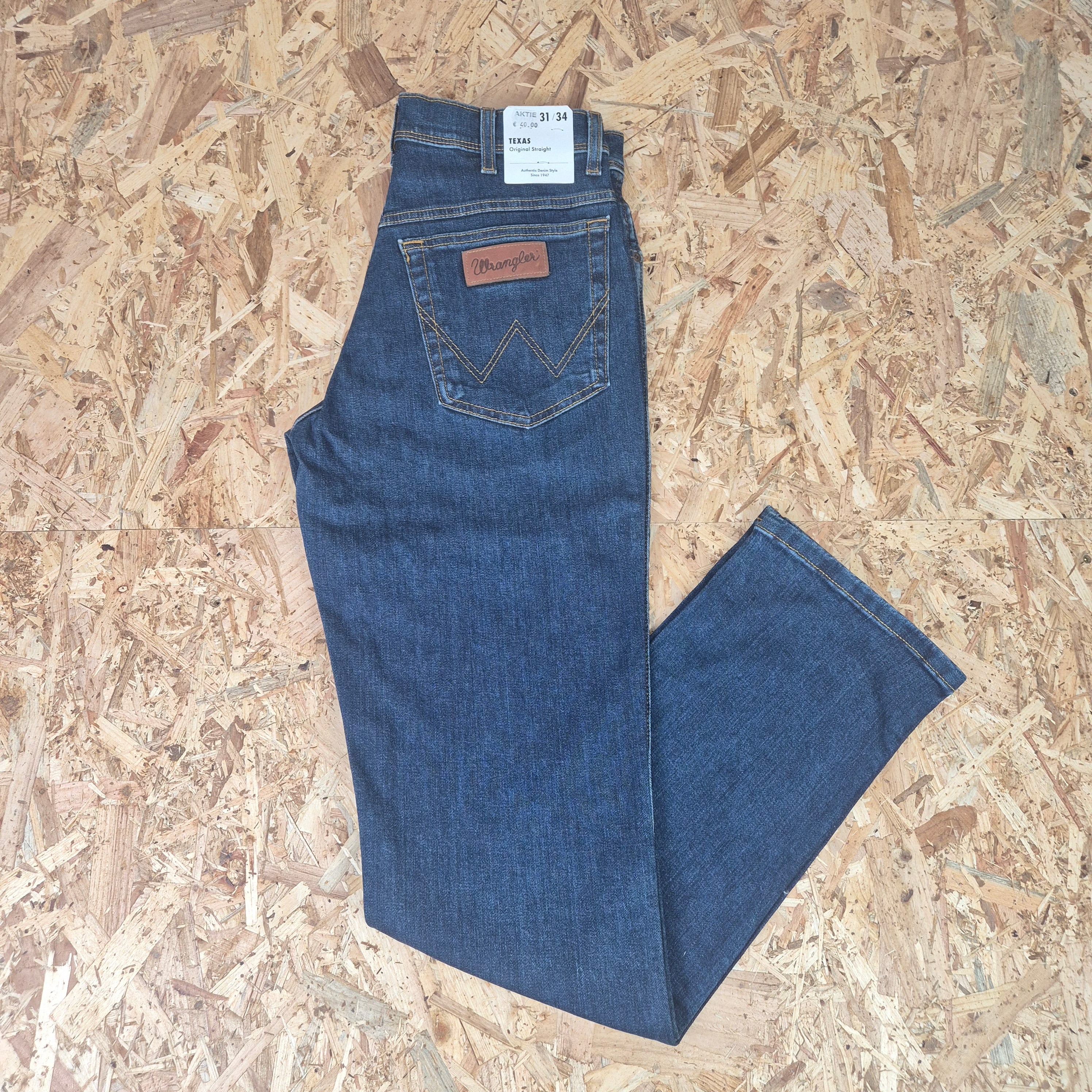 Wrangler Texas Original Straight - Darkstone - W31 L34