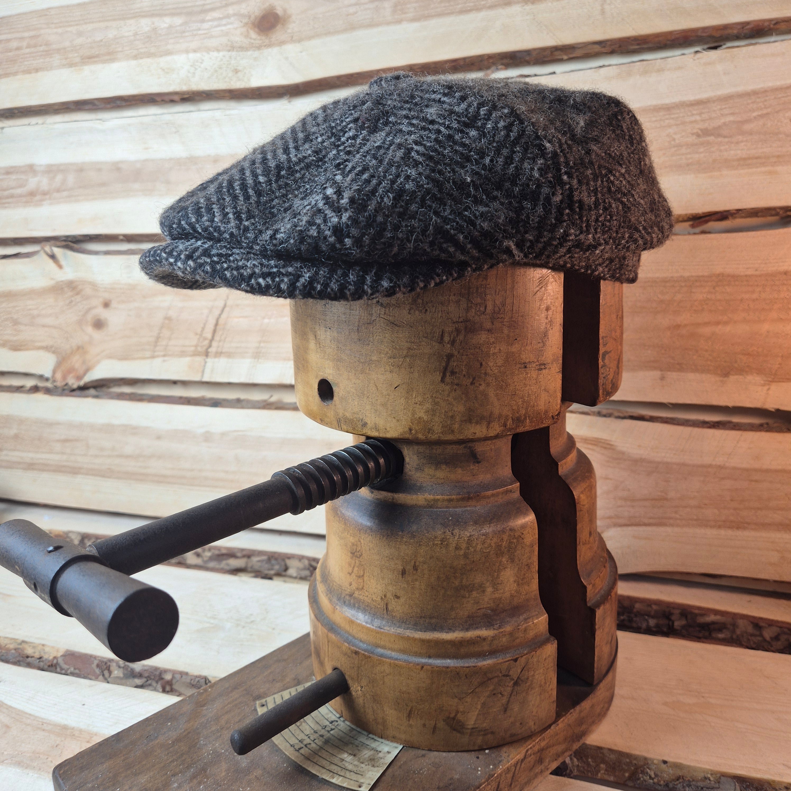Stetson Hatteras Newsboy - 100% Virgin Wool - Size 58