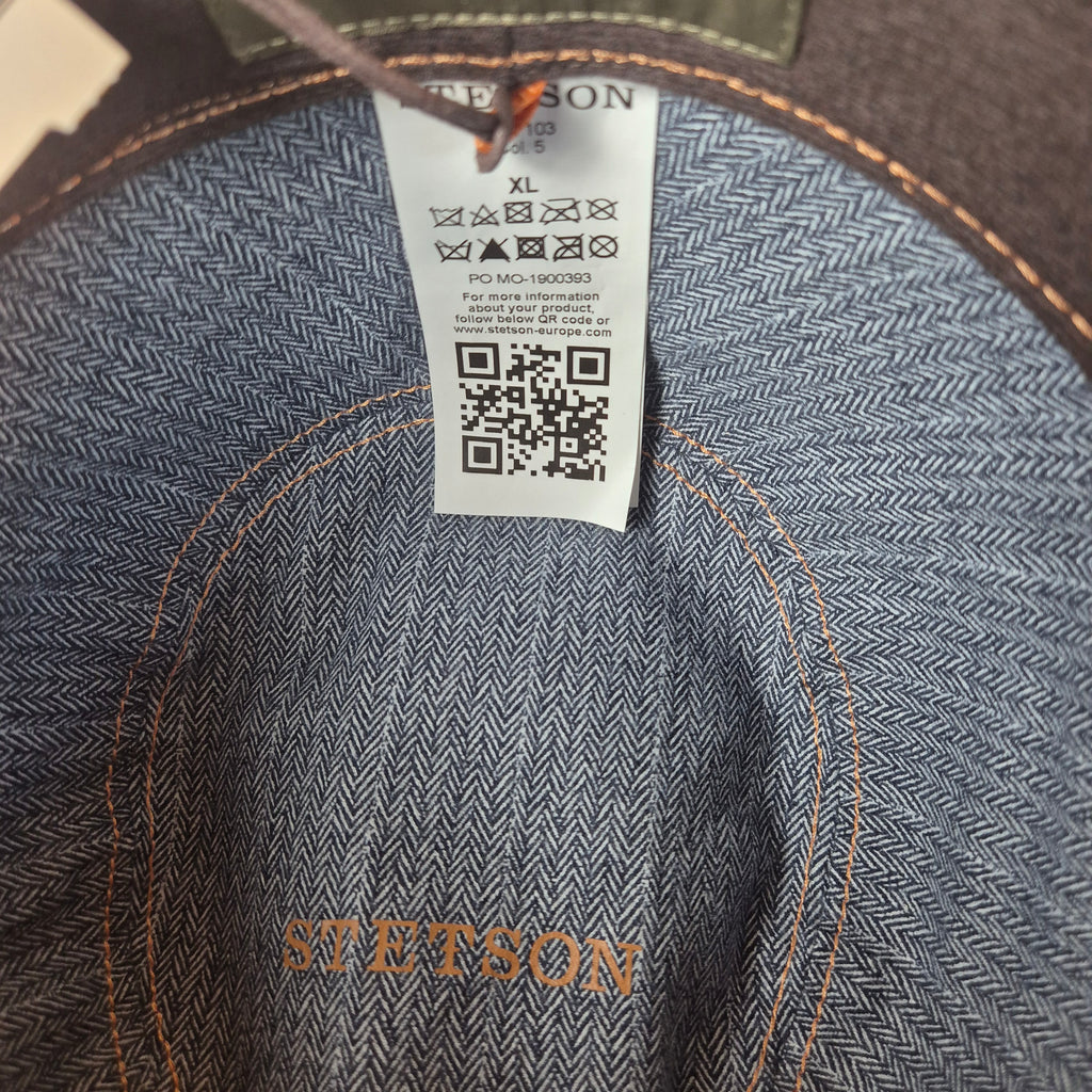 Stetson Traveller Fedora- 100% Leather - Size XL