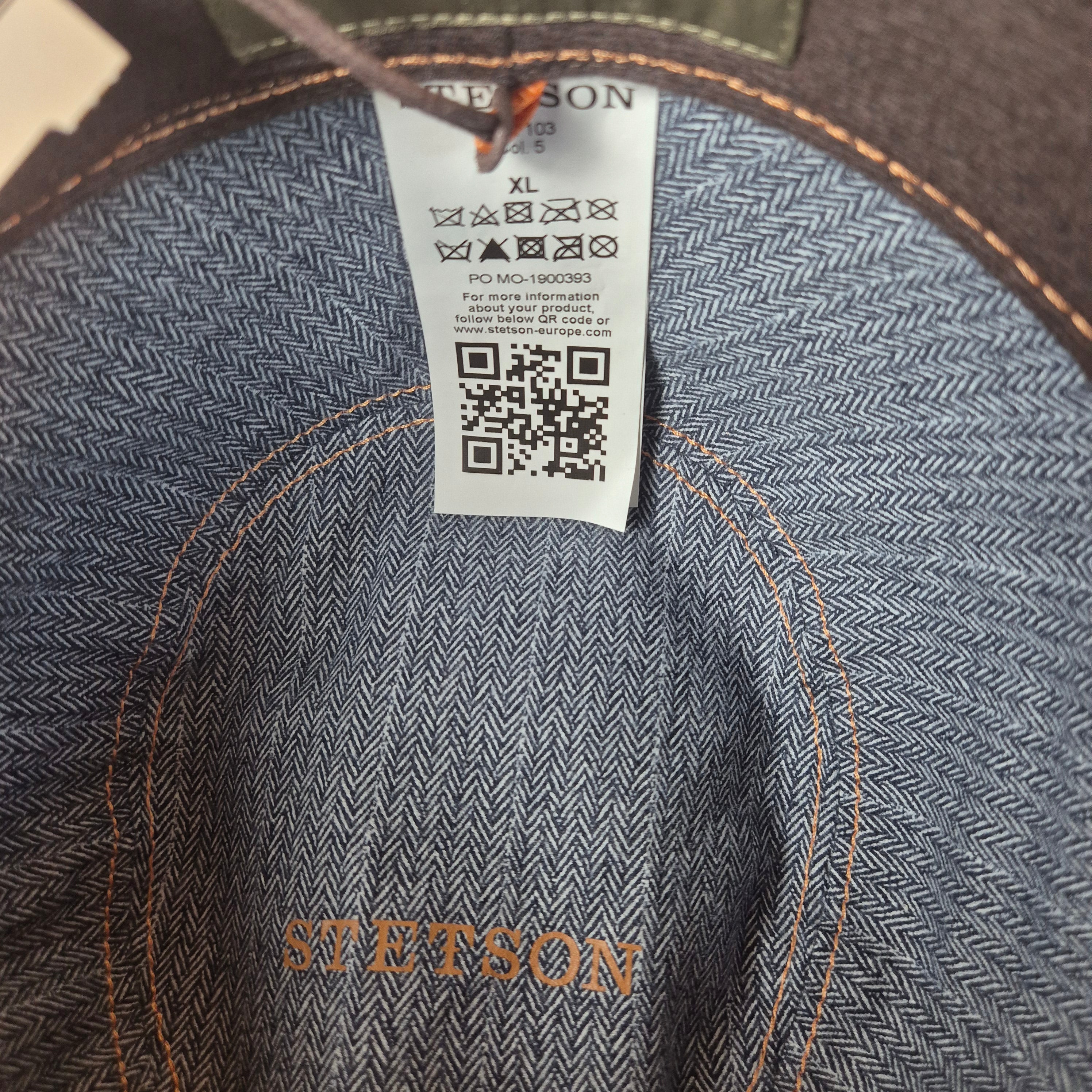 Stetson Traveller Fedora- 100% Leather - Size XL