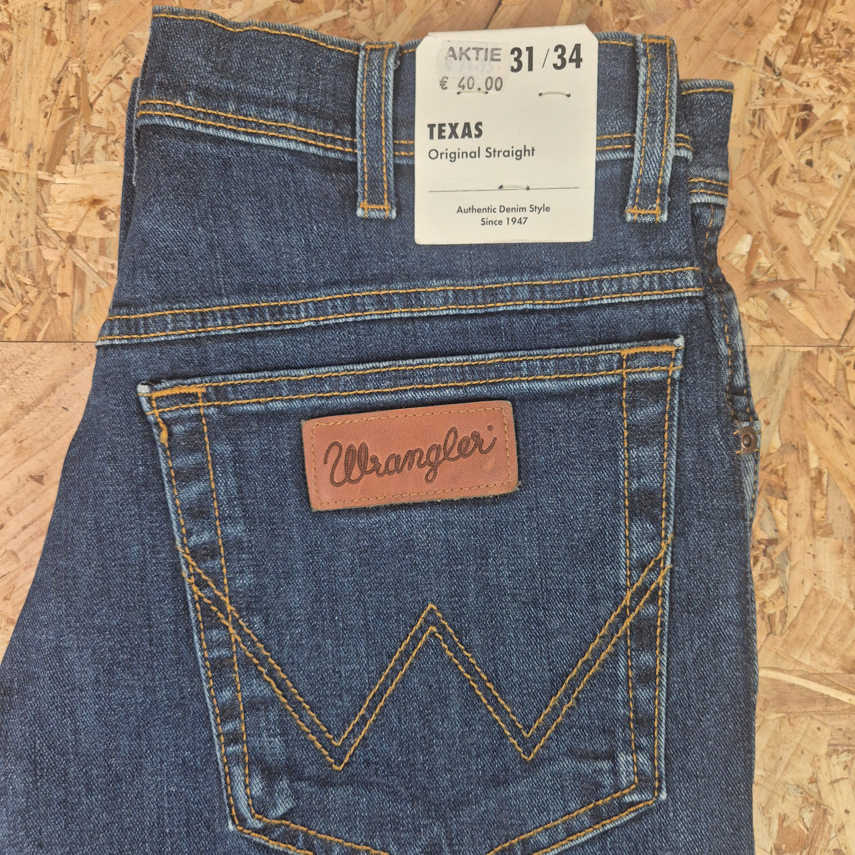 Wrangler Texas Original Straight - Darkstone - W31 L34