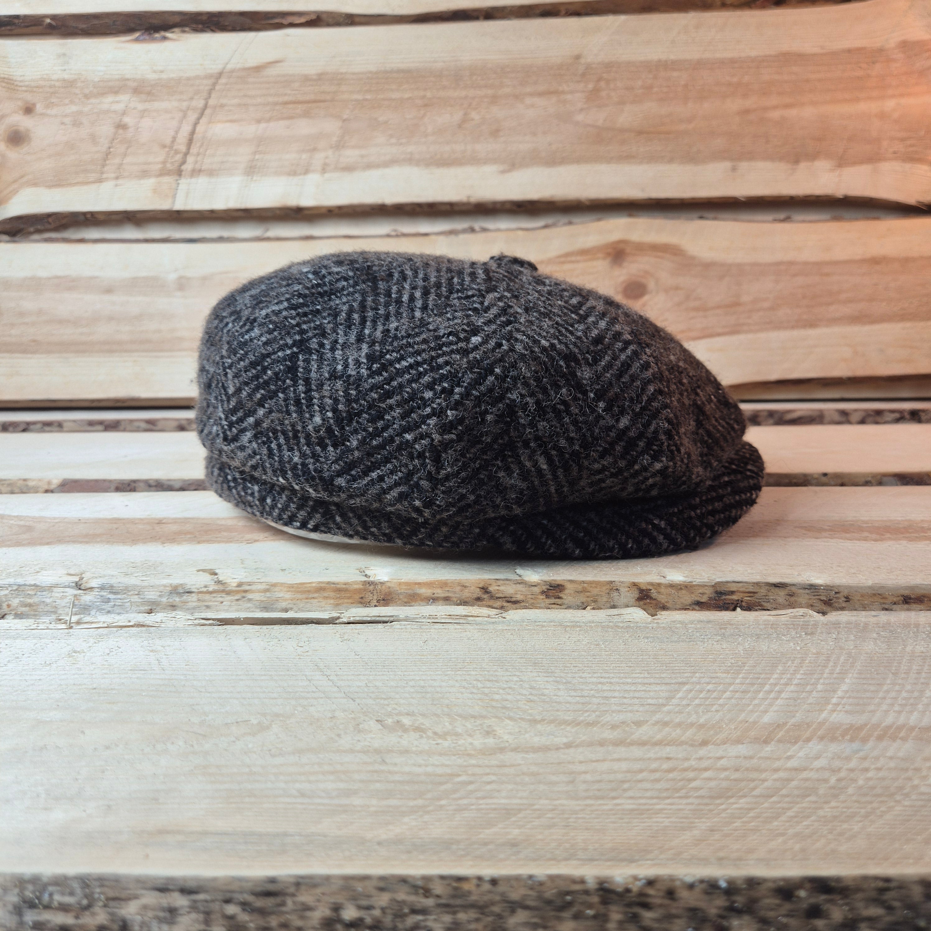 Stetson Hatteras Newsboy - 100% Virgin Wool - Size 58