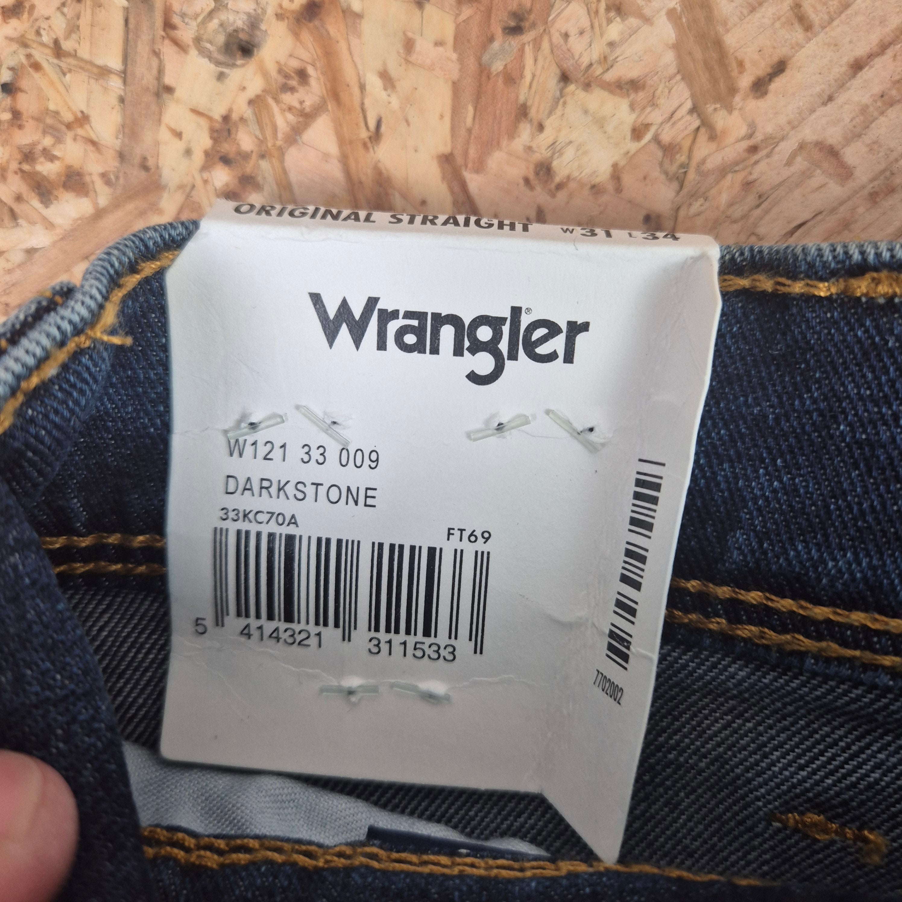 Wrangler Texas Original Straight - Darkstone - W31 L34