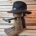 Bisenzio Italy Traveller Fedora- 100% furfelt - Size 61